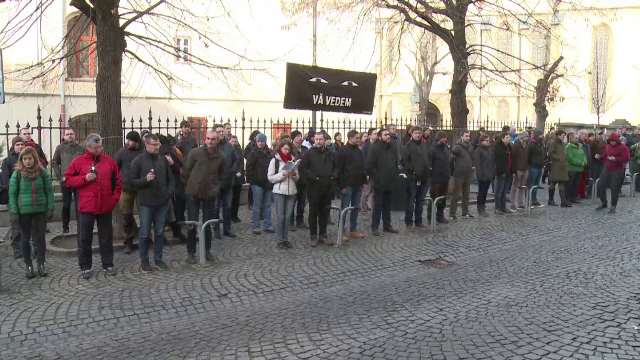 Proteste în Cluj și Sibiu față de Guvernul PSD-ALDE: ”Hoho hoții”