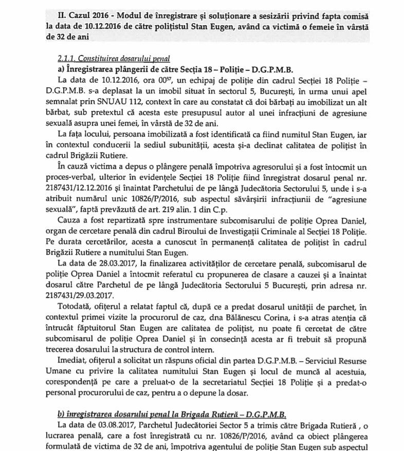 Raport caz Eugen Stan