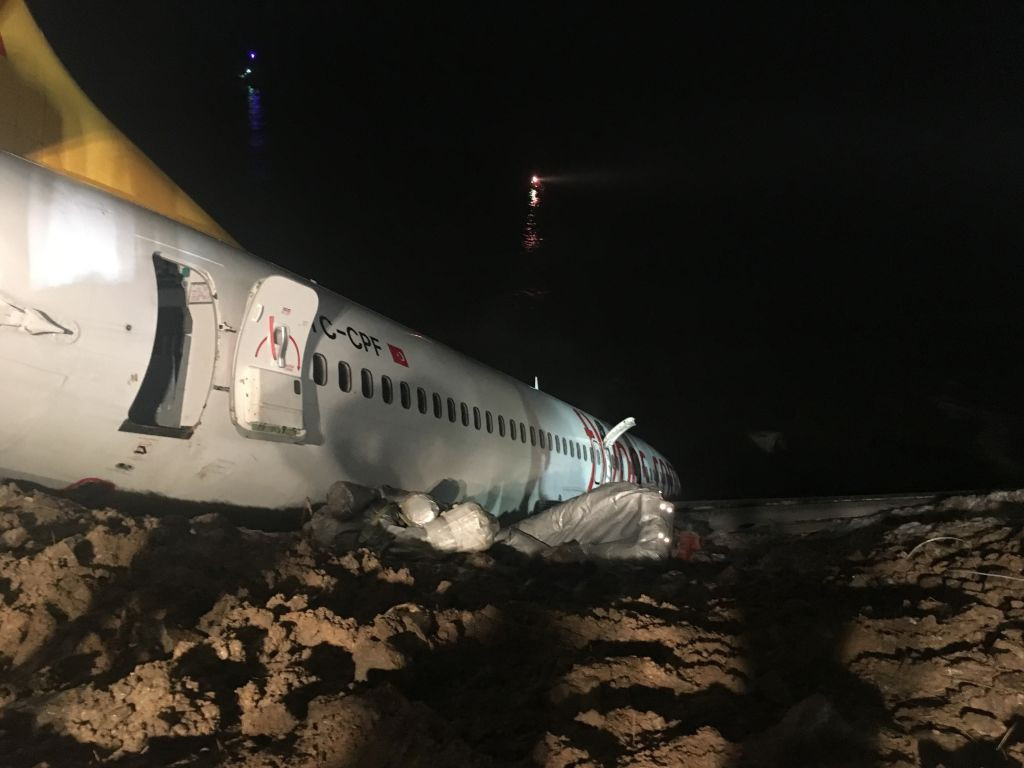 Un avion cu 168 de pasageri, la un pas să ajungă în Marea Neagră. Anchetă în Turcia