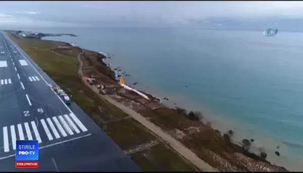 Un avion cu 168 de pasageri, la un pas să ajungă în Marea Neagră. Anchetă în Turcia