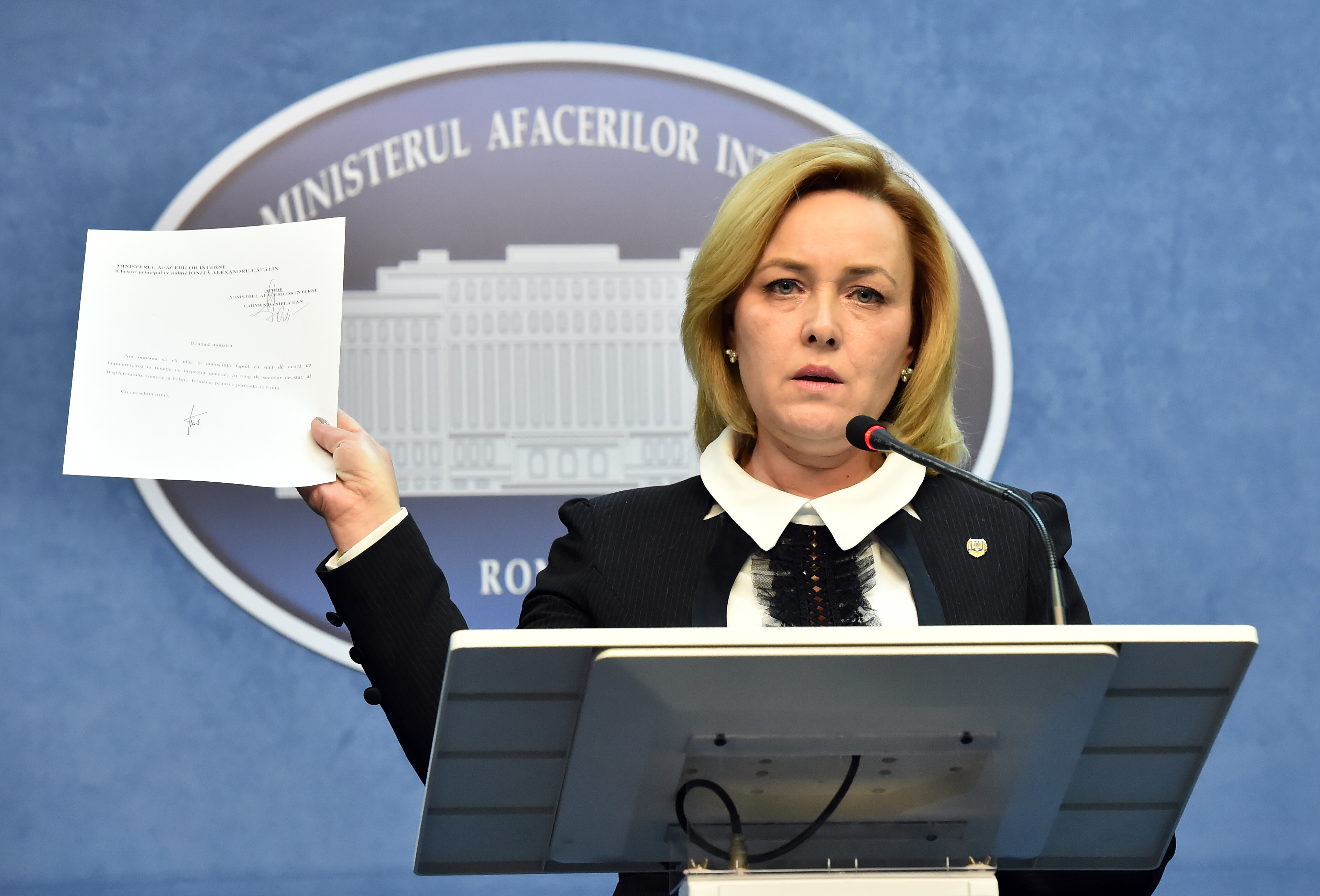 Carmen Dan, întrebată despre demisie: Dacă partidul îmi va cere, voi face asta