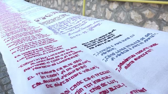 cugir, luceafarul, cusut panza, maria todor