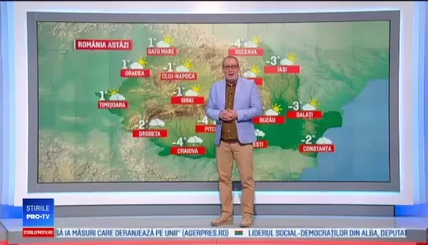 Vremea 15 ianuarie 2018: Temperaturi, sub pragul înghețului. Prognoza meteo