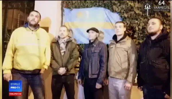 Ministerul de Externe reacţionează după ce stema României a fost acoperită cu steagul secuiesc