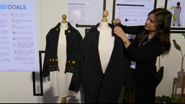 Moda viitorului: haine făcute din treninguri vechi și genți din frunze de ananas