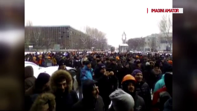Protest cu 1.000 de oameni la Sidex Galați, după ce conducerea a anunțat cu cât vor fi mărite salariile