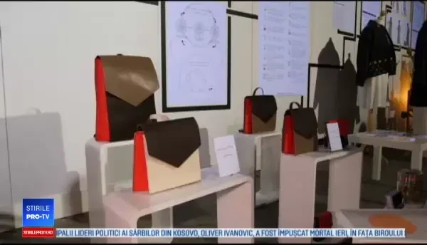 Moda viitorului: haine făcute din treninguri vechi și genți din frunze de ananas