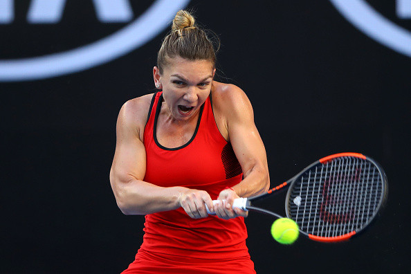 Simona Halep a învins-o pe Eugenie Bouchard cu 6-2, 6-2, în turul II la Australian Open