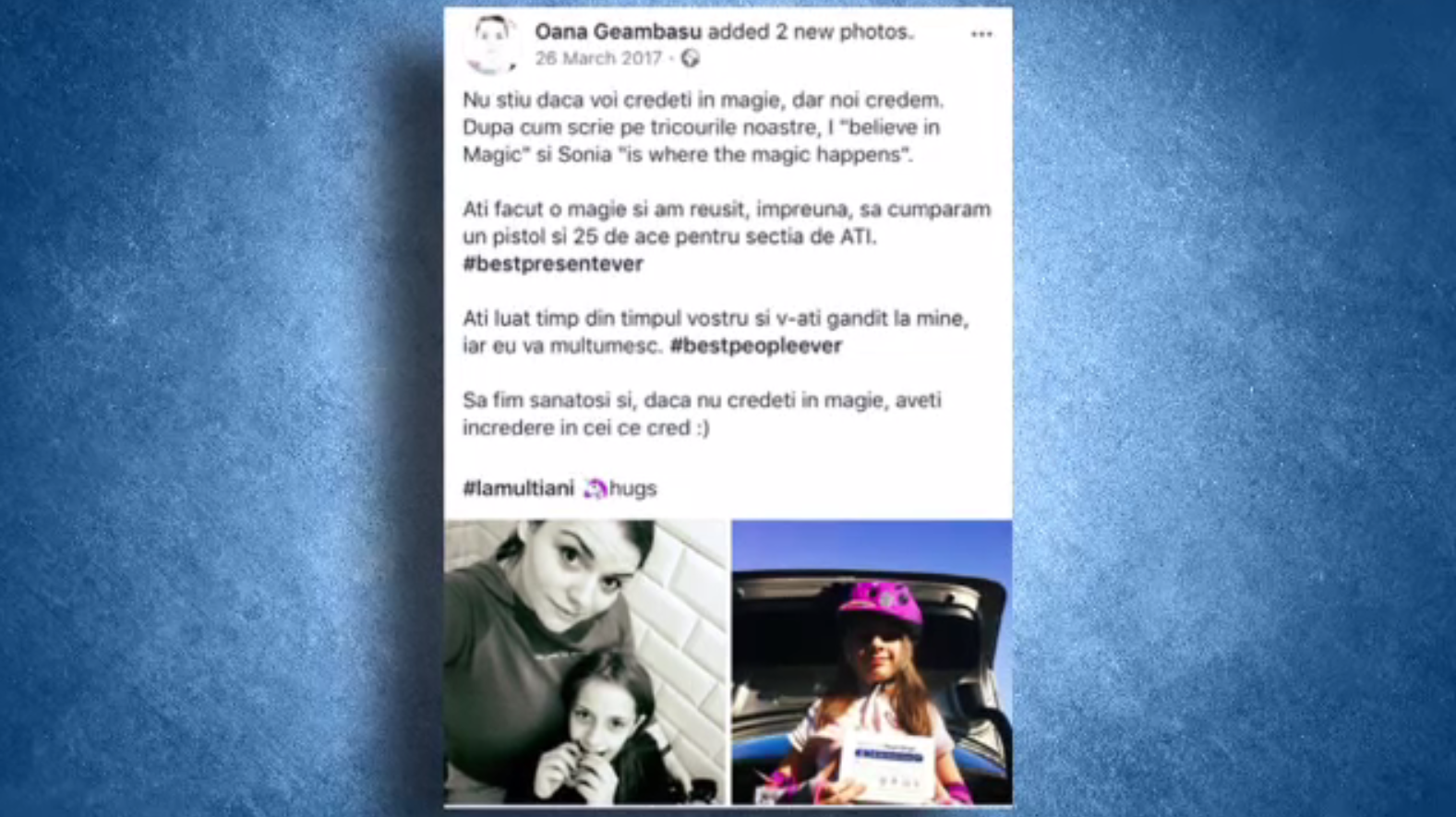 Sute de români își donează zilele de naștere pentru un scop caritabil