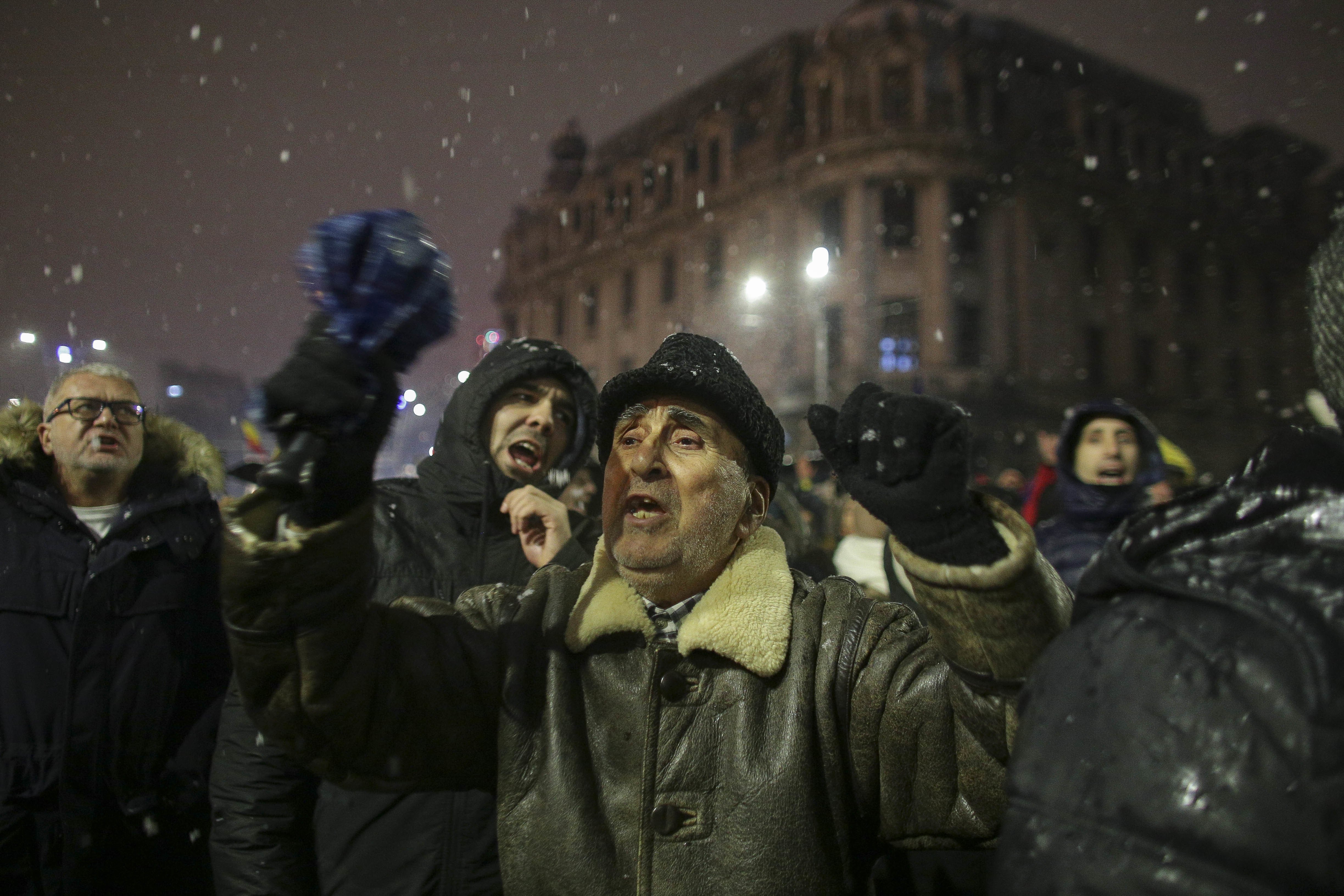 proteste &icirc;n Capitală, 20 ianuarie - 11