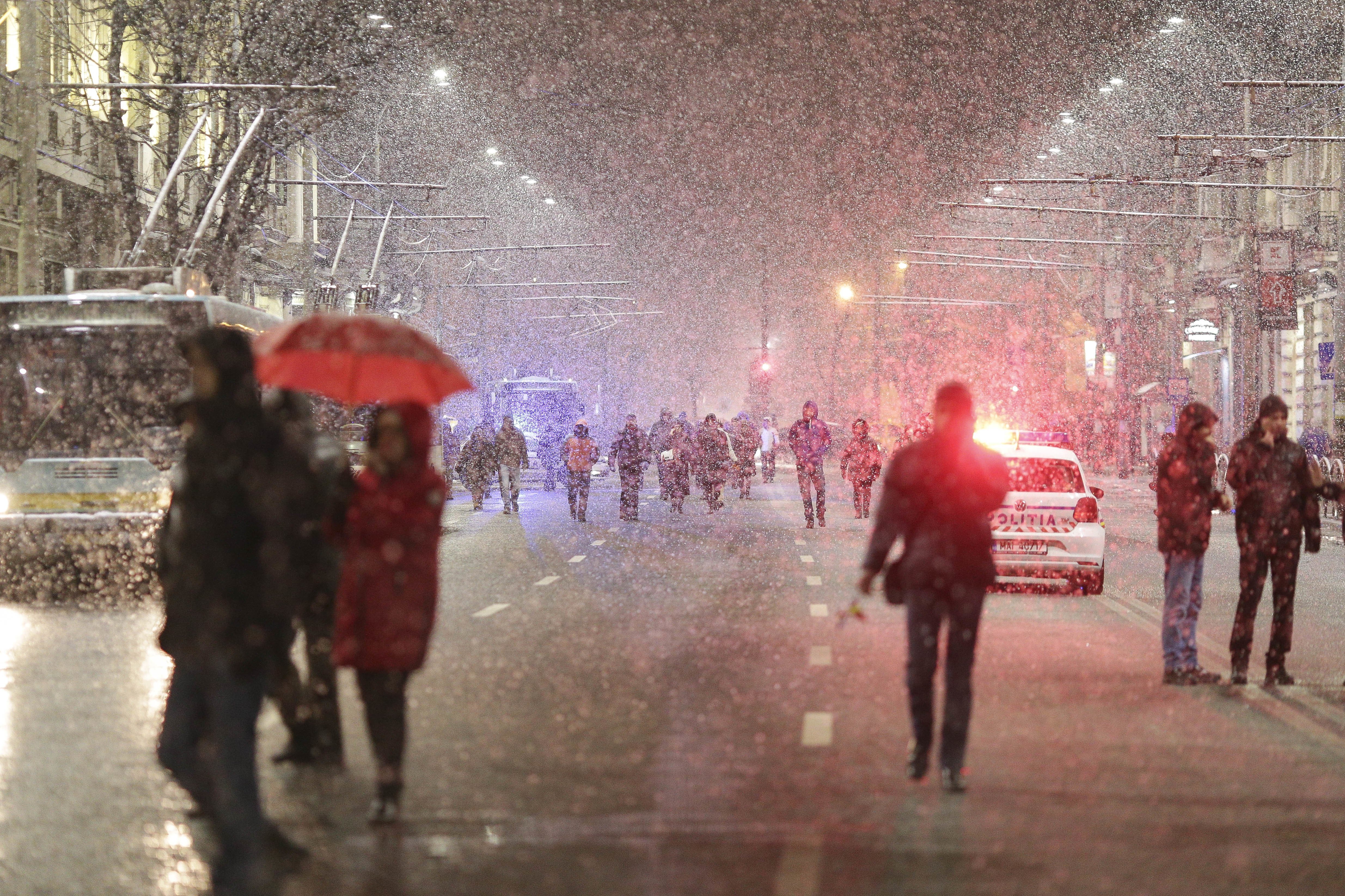 proteste &icirc;n Capitală, 20 ianuarie - 15