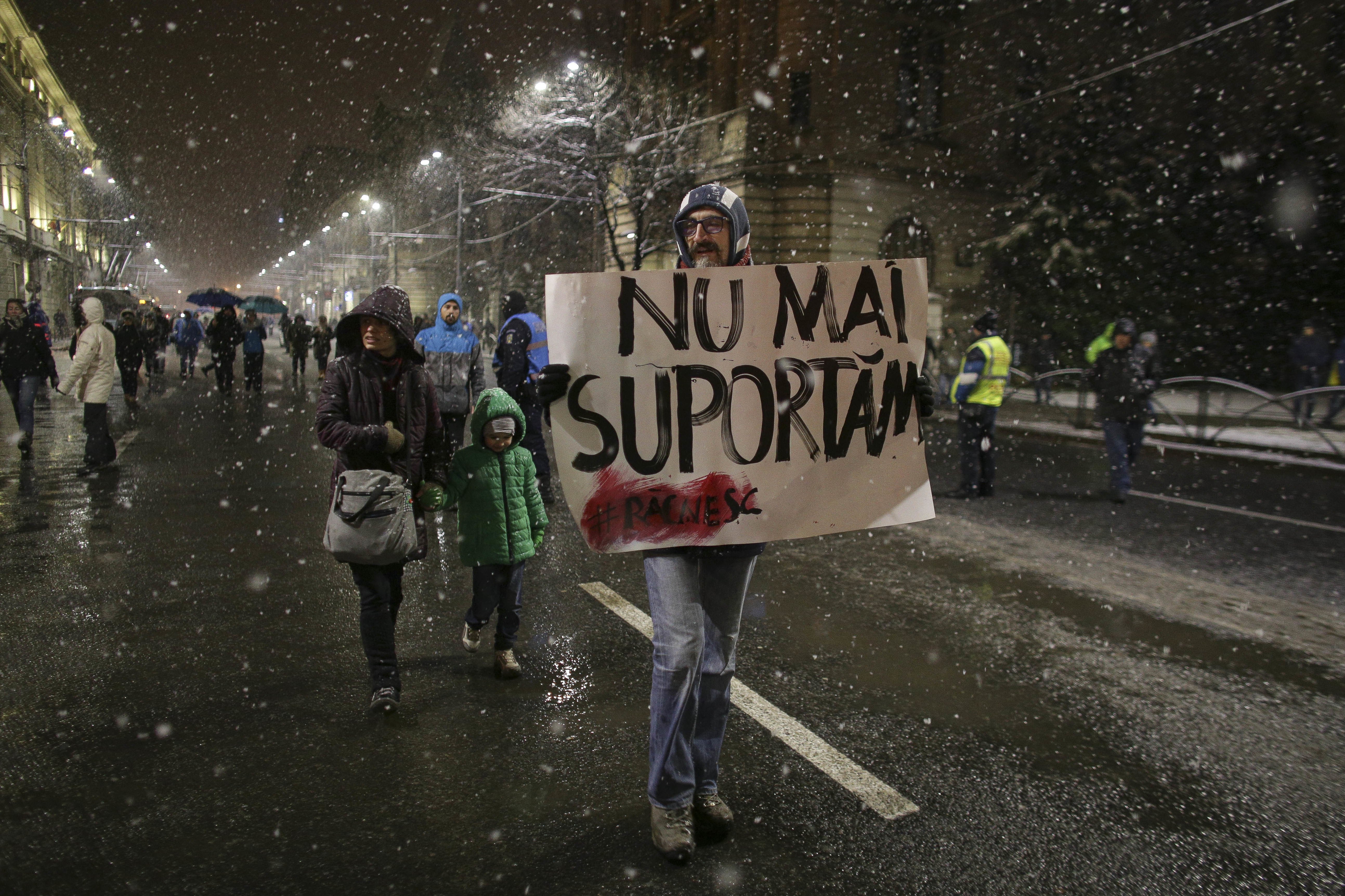 proteste &icirc;n Capitală, 20 ianuarie - 17