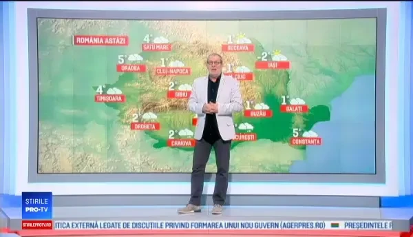 Cod galben de ninsori și viscol în sudul țării. Prognoza meteo până miercuri