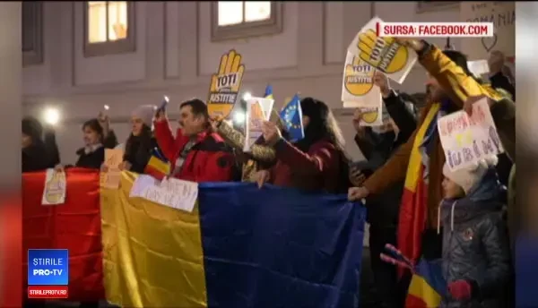 Jurnaliștii străini, foarte impresionați de românii care au protestat sub zăpadă și ploaie