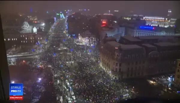Tudor Chirilă, Mihai Șora, Gabriel Liiceanu, printre protestatari: Arătăm că nu vrem aşa cum vor ei