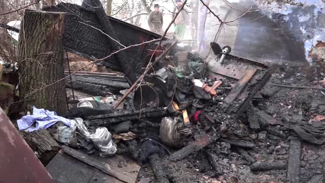 Bătrână de 93 de ani, moartă într-un incendiu. Soțul s-a salvat în ultima clipă