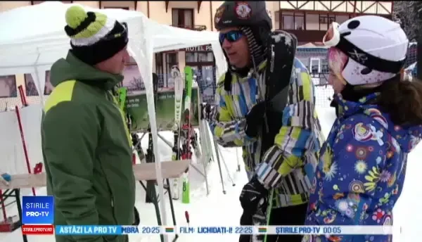 Schiurile cu microcipuri și vibrații, testate gratuit la Predeal