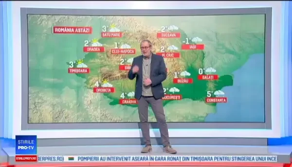 Jumătate de ţară, sub cod galben de ninsori. Vântul va bate cu 75km/h