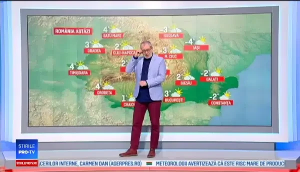 Vremea 23 ianuarie 2018: Scăpăm de fulguieli, însă apare gerul după lăsarea nopții