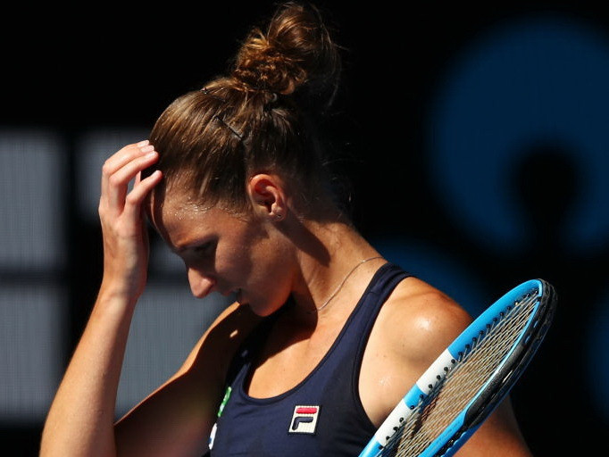 Pliskova s-a plâns că Halep i-a "furat" forţa mingilor ei: Cred că îi place că dau tare