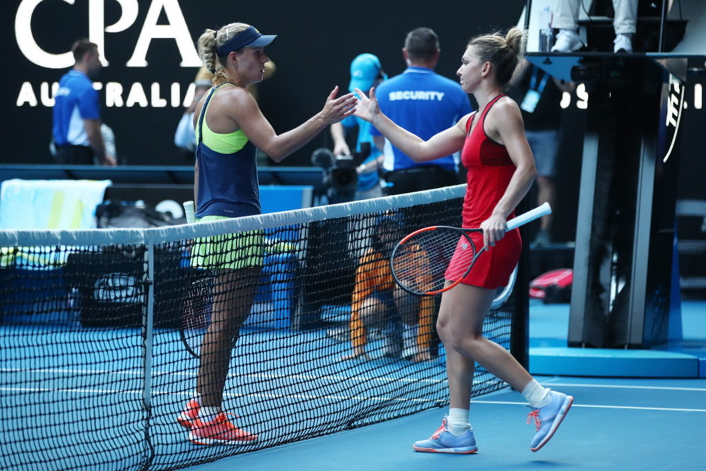 Australian Open, mesaj în timpul semifinalei Halep - Kerber: ”Luptă până la moarte”