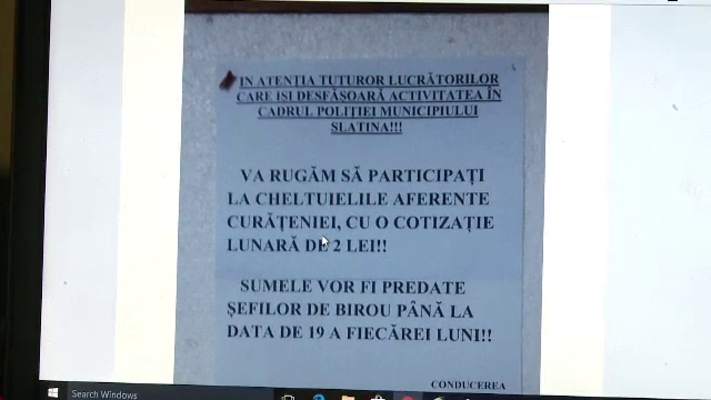Afiș Poliție Slatina