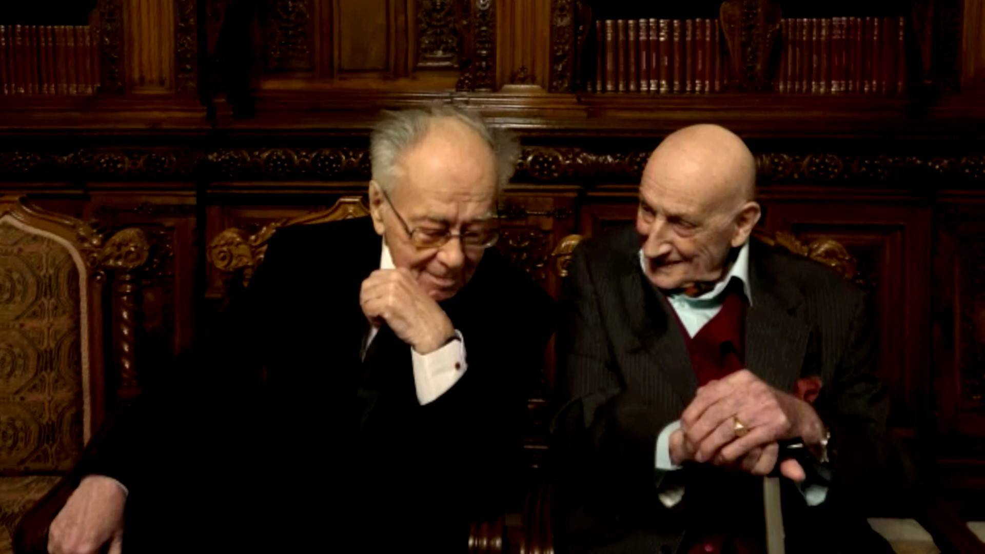 Reacția lui Mihai Șora, după moartea lui Neagu Djuvara: „Îmi vor lipsi căldura îmbrățișării, spiritul vioi și generos”