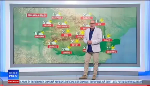 Vremea 25 ianuarie 2018: Atmosferă geroasă dimineața, care revine după lăsarea serii