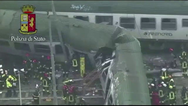 Cauzele tragediei feroviare din Italia. Bilanțul a urcat la 4 morţi şi 46 de răniţi