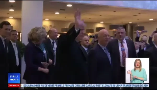 Donald Trump susţine astăzi un discurs foarte aşteptat la Davos