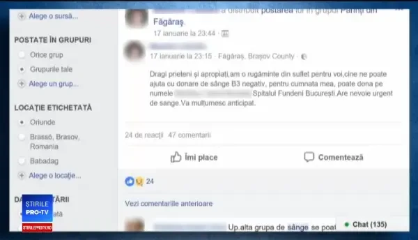 Criză de sânge acută în România. Familiile pacienților își riscă libertatea pentru a primi sânge