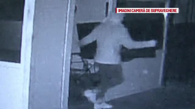 Un bărbat mascat a furat un televizor din sediul unei firme, la Bacău