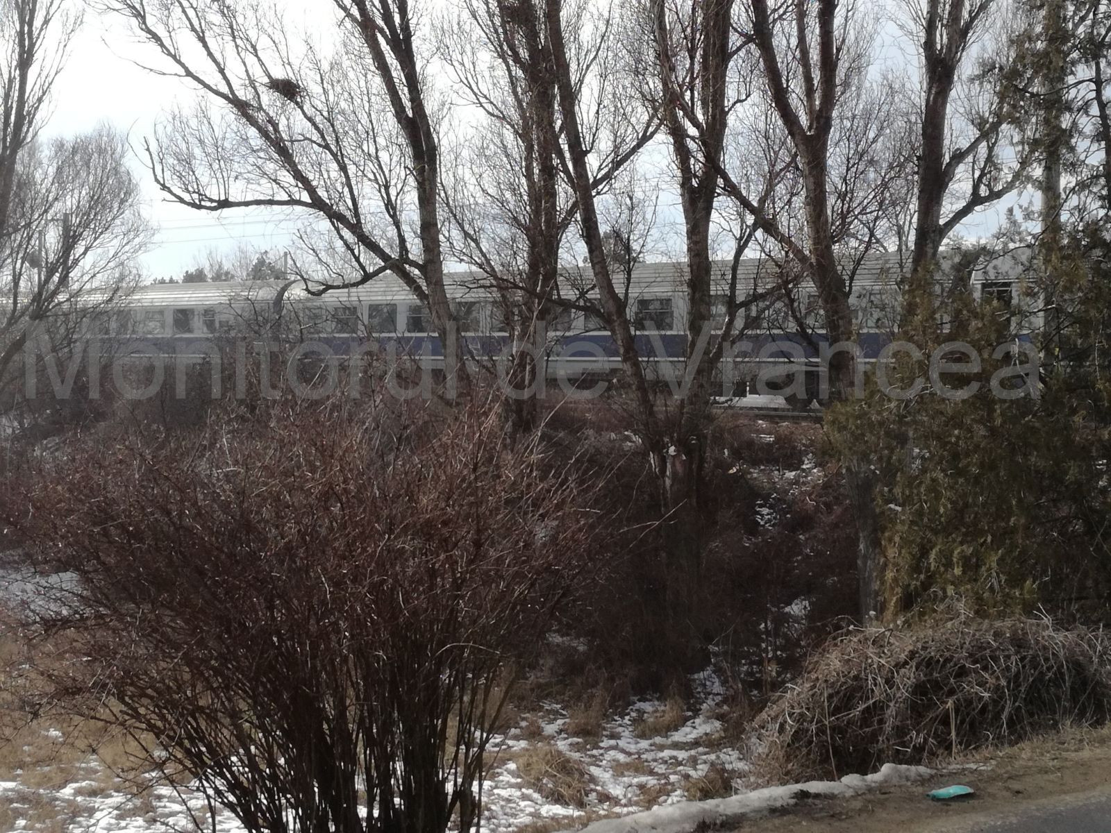 Un bărbat a sfârșit sub roțile trenului, în județul Vrancea