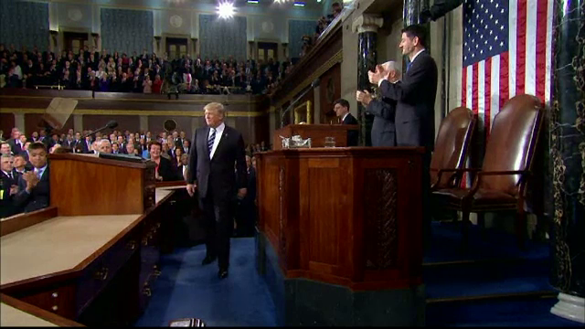 Donald Trump, primul discurs despre Starea Națiunii. VIDEO