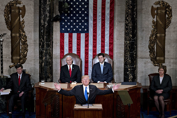 Donald Trump, discursul despre „Starea Națiunii”