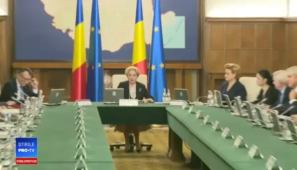 Prima sedinta a Guvernului condus de Viorica Dancila