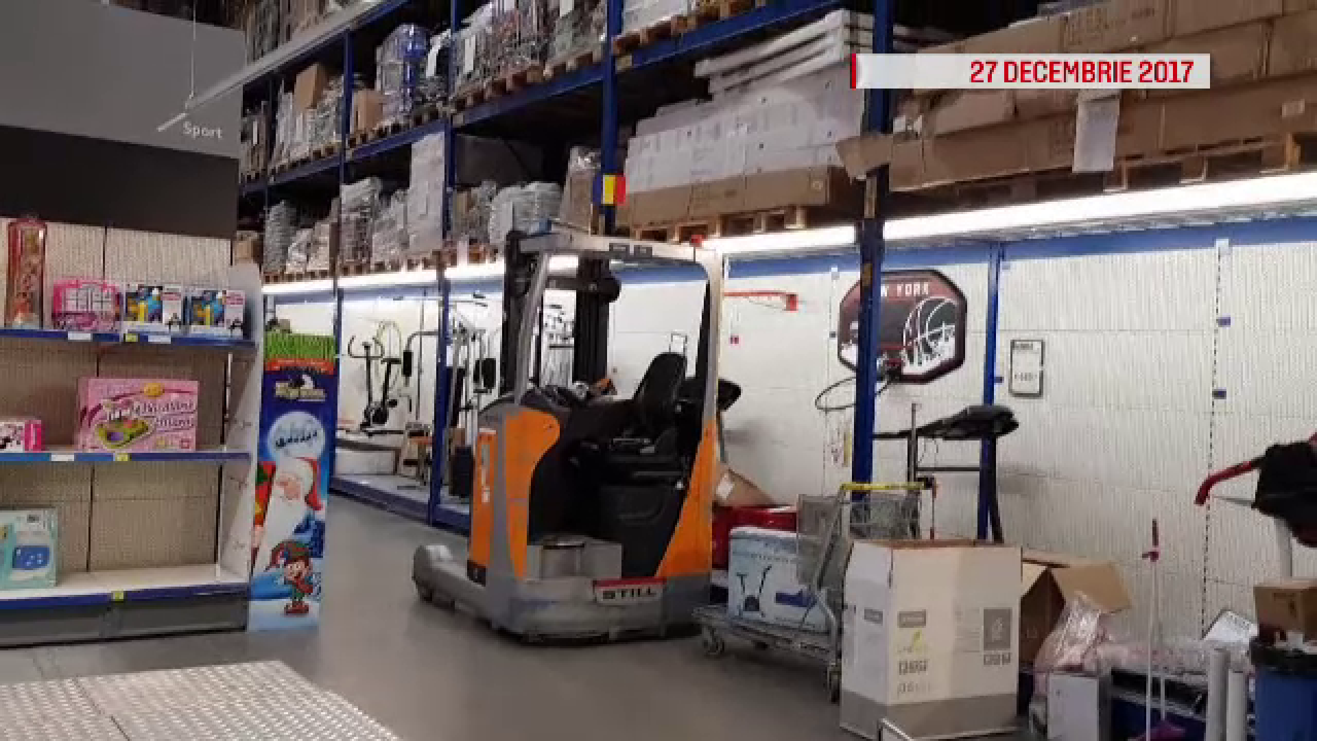 Primele rezultate în cazul anchetei bărbatului strivit de un container în supermarket