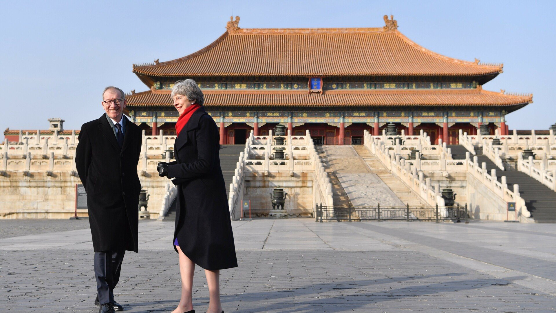 Theresa May, China