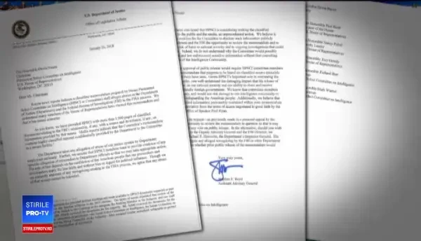 Trump ar putea desecretiza un raport FBI care conține informații despre operațiuni secrete