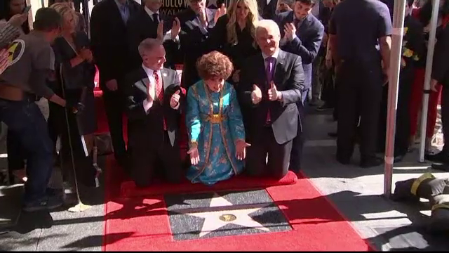 Gina Lollobrigida a primit, la 90 de ani, o stea pe Walk of Fame