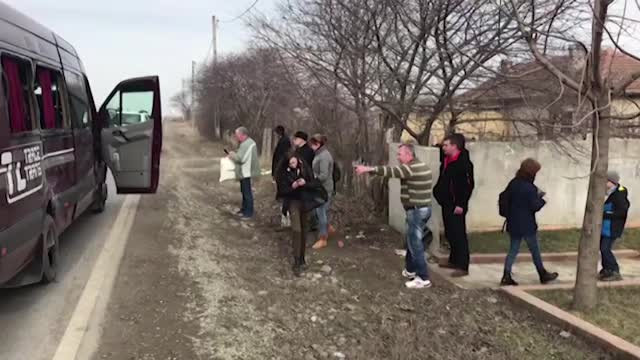 Accident între un microbuz și un TIR, în Constanța. Elicopter SMURD trimis la fața locului