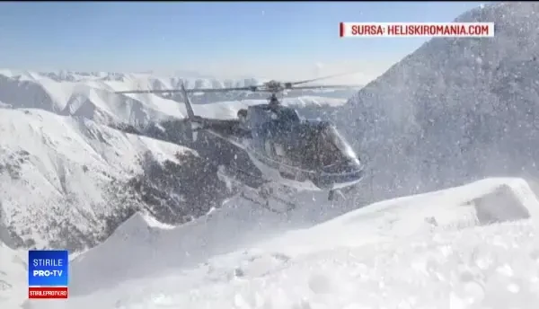 Heliski-ul, o experiență spectaculoasă, atrage tot mai mulți străini în România