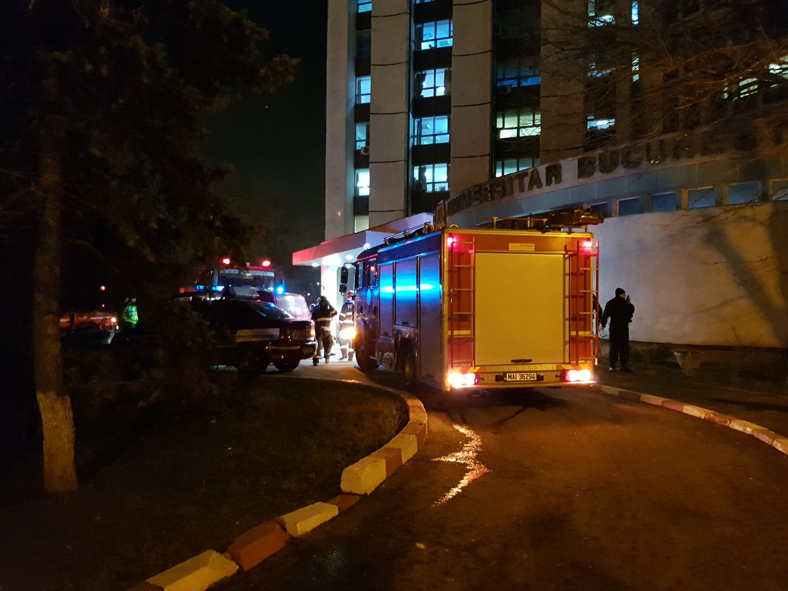 Incendiu la Spitalul Universitar, cauzat de un transformator electric