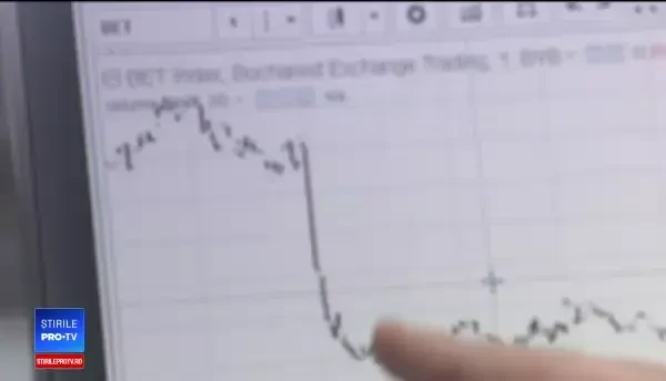 Baia de sânge a burselor, resimţită şi la Bucureşti. Pierderi de 4.000 de miliarde de dolari