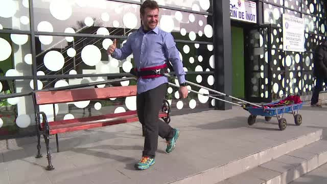 După Tibi Uşeriu, Avram Iancu vrea să fie al doilea român care câştigă Ultra-maratonul Arctic