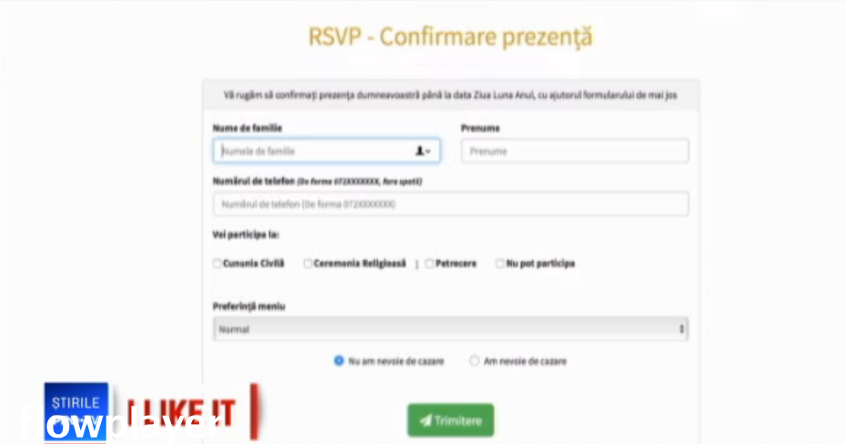 iLikeIT. Invitația la nuntă digitală, cu confirmare de primire, lansată de o companie românească