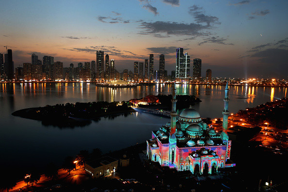 Imagini captivante de la Festivalul Luminii din Emiratele Arabe Unite