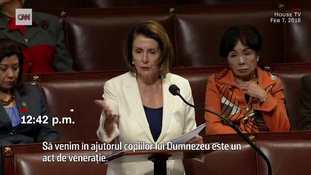 O politiciană din Congresul SUA a ținut cel mai lung discurs din istoria țării: 8 ore