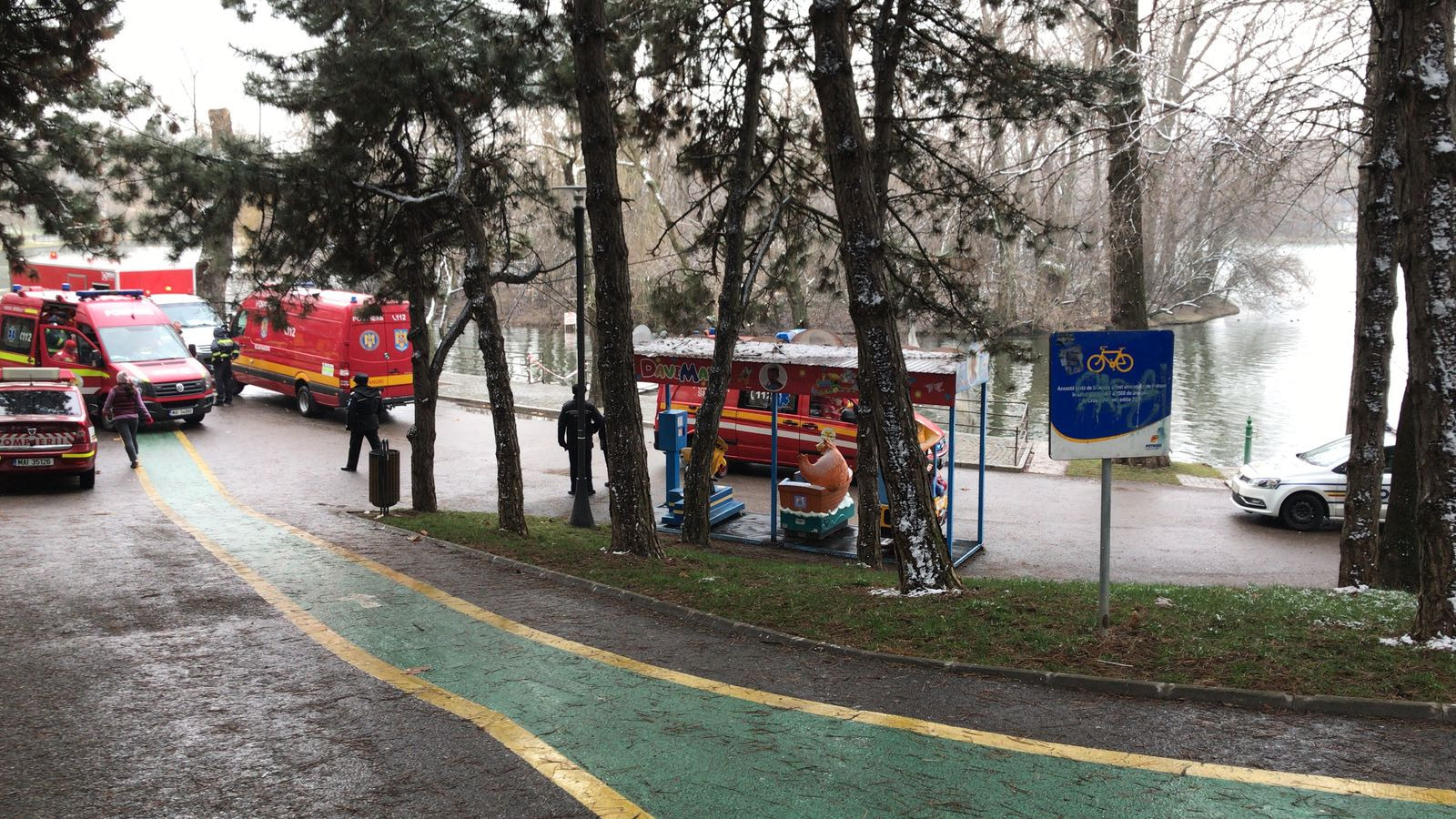 Femeie de 60-70 de ani găsită moartă în lacul din parcul IOR