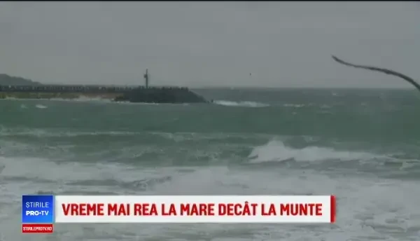 Un nou ciclon se apropie de România. Vântul a trecut deja de 70 km/h